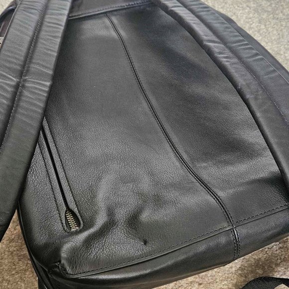 Coach Black Leather Backpack - Picture 14 of 16